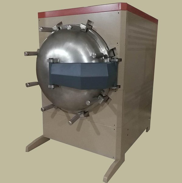 High-vacuum front-loading sintering furnace