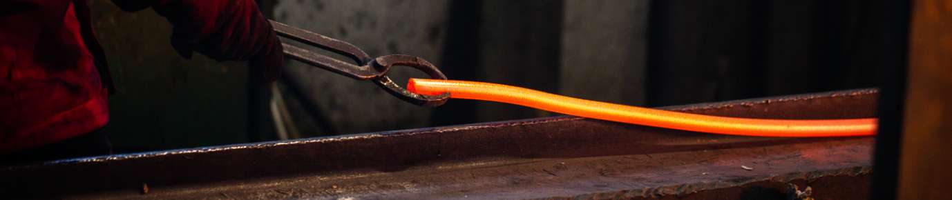 Annealing oven in use