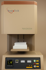 Bottom-loading muffle furnaces